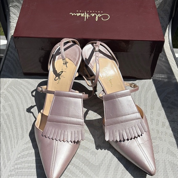 Cole Haan Annise Slingback Heels - Pink - Picture 2 of 6